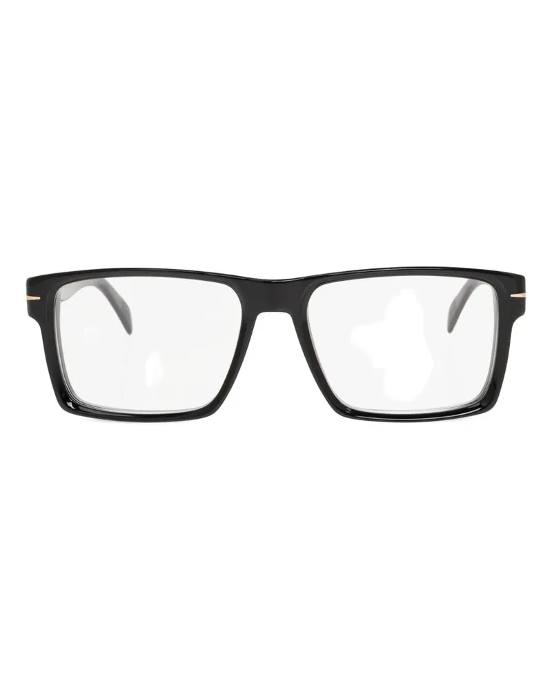 EYEWEAR by DAVID BECKHAM rectangle-frame glasses - Schwarz Schwarz