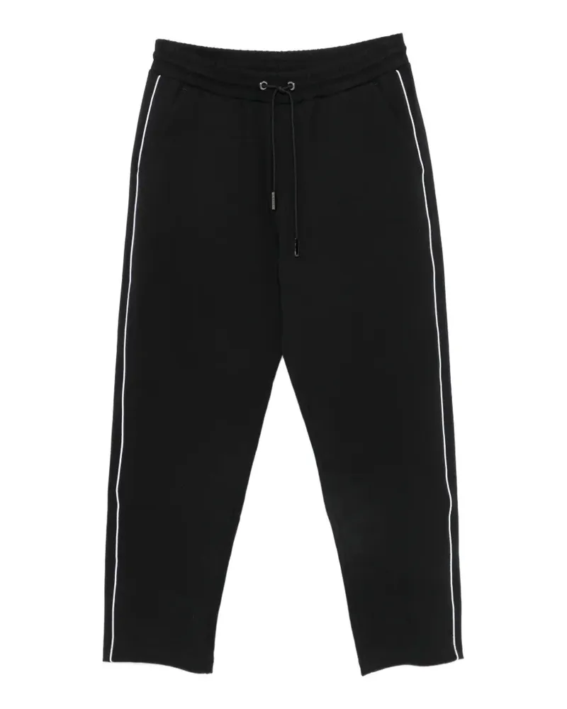 Iceberg pocket drawstring track pants - Schwarz Schwarz