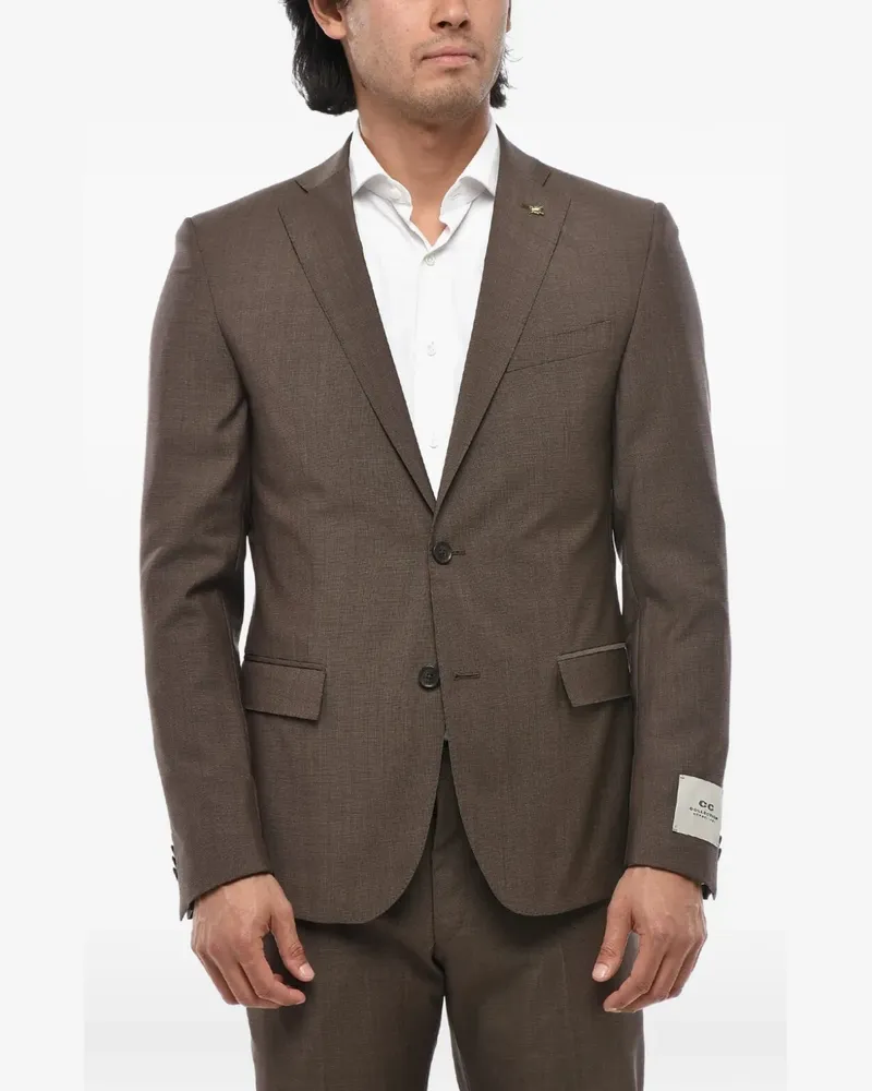 Corneliani virgin wool suit - Braun Braun
