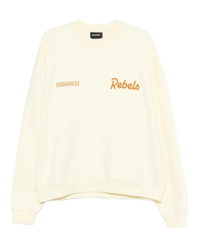 Dsquared2 Klassisches Sweatshirt - Gelb Gelb