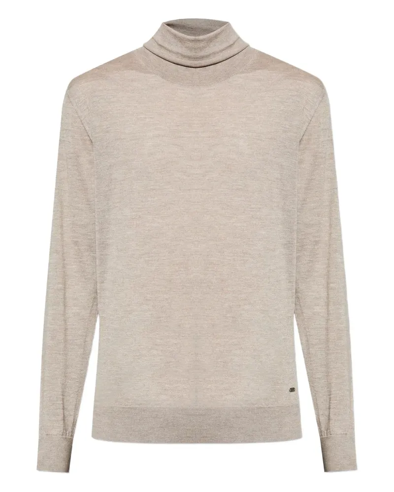 Brioni Pullover mit Rollkragen - Nude Nude