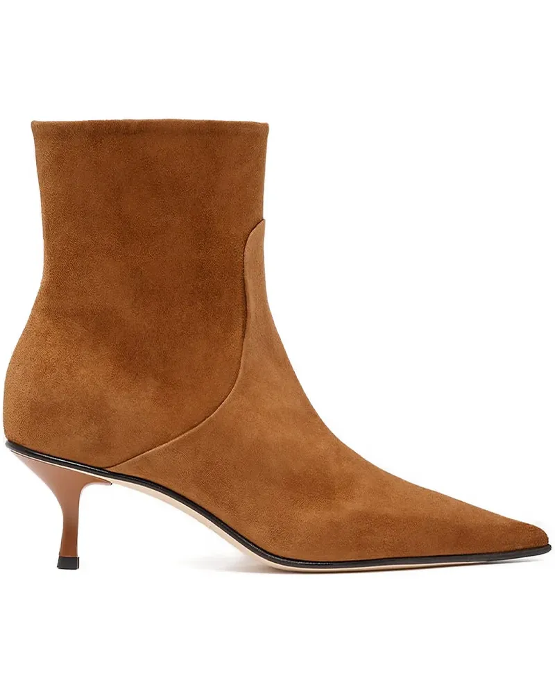 Scarosso Jamie Stiefel mit spitzer Kappe - Braun Braun