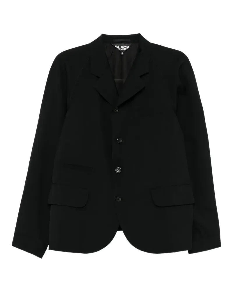 Comme des Garçons wool single-breasted blazer - Schwarz Schwarz