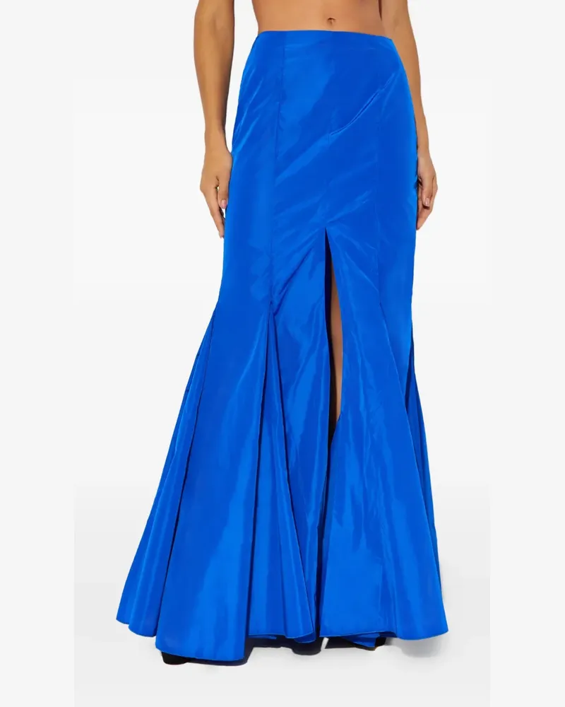 Cult Gaia Jori slit flared maxi skirt - Blau Blau