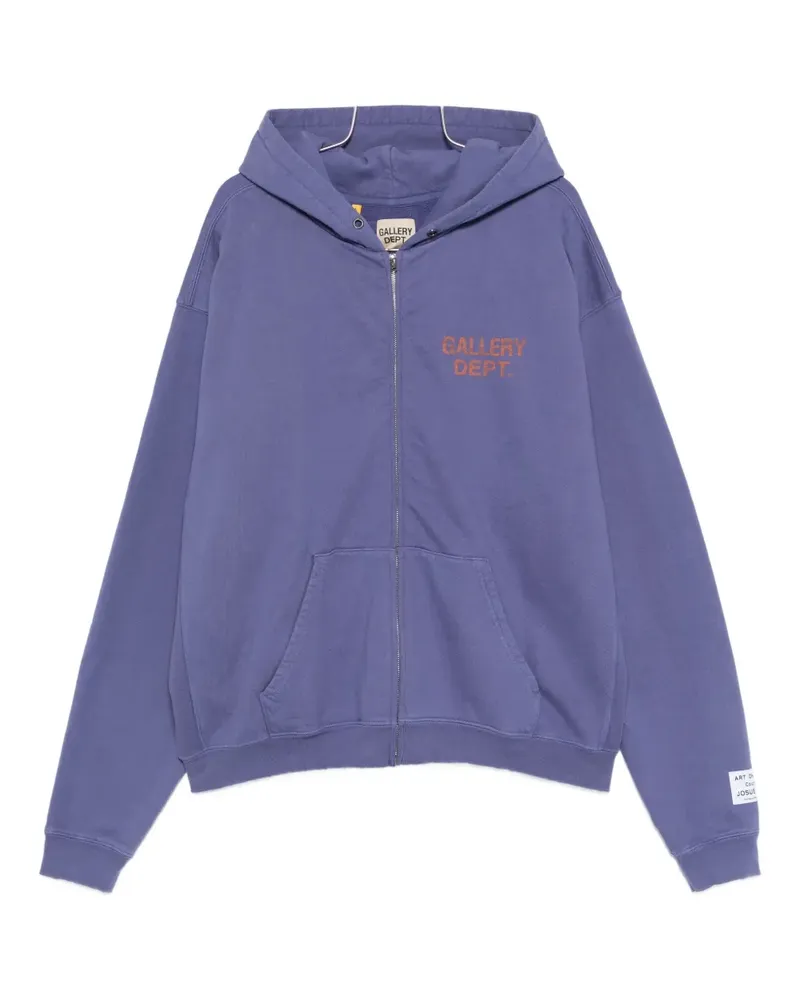GALLERY DEPT. 90's logo-print hoodie - Violett Violett