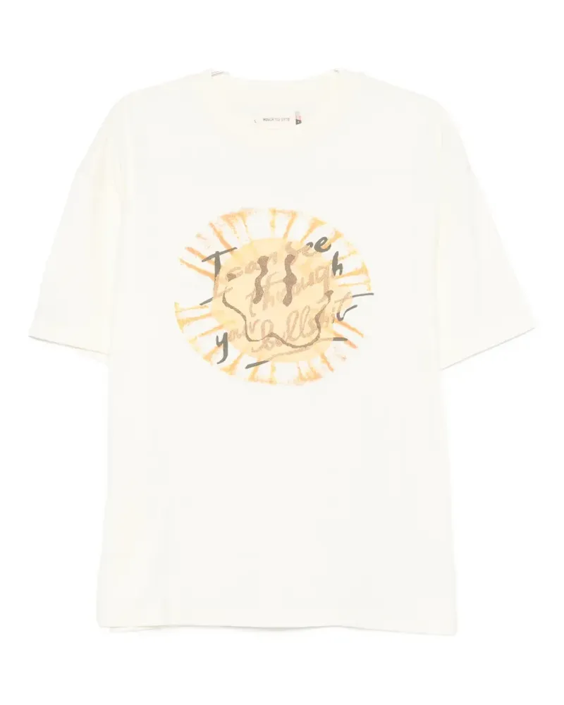 Honor The Gift I can See Trough Your Bullshit T-shirt - Nude Nude