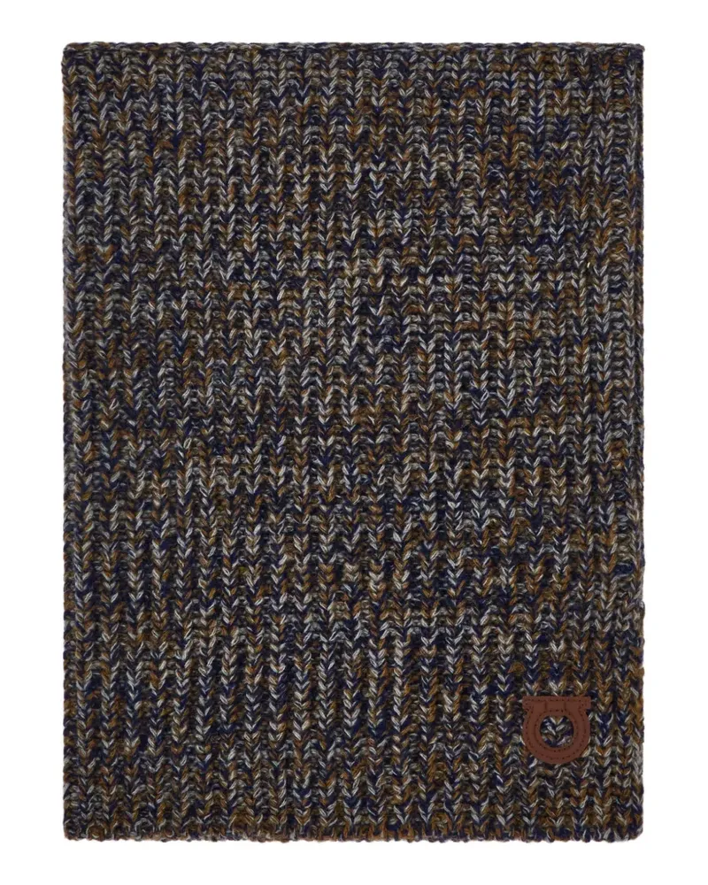 Ferragamo Cowl scarf - Blau Blau