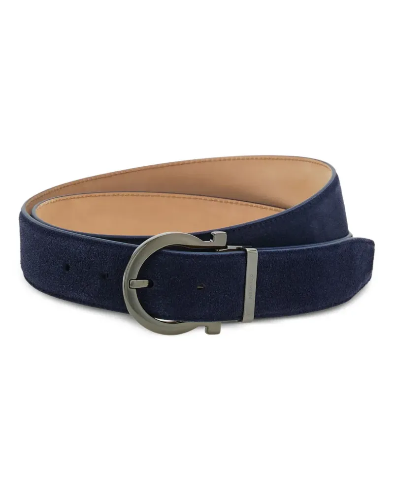 Ferragamo Gürtel mit Gancini-Schnalle - Blau Blau