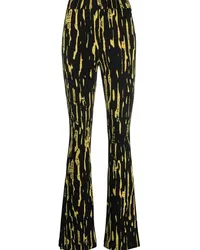 AMBUSH Ausgestellte Jacquard-Leggings Schwarz