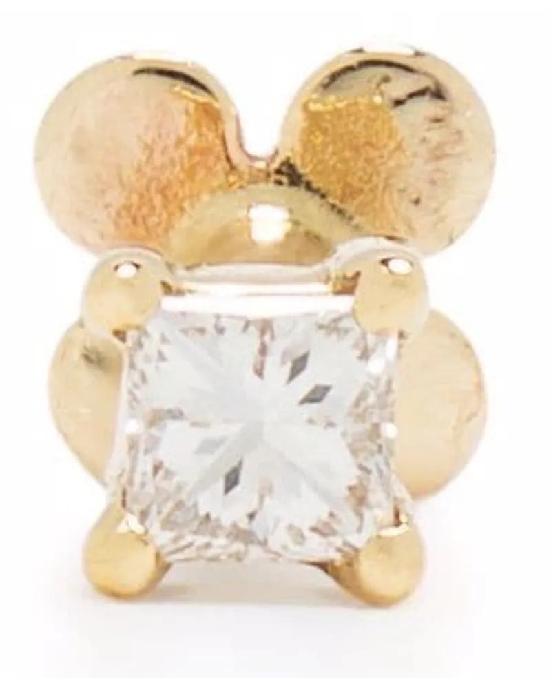 WHITE BIRD Ohrringe mit Diamanten - Gold Gold