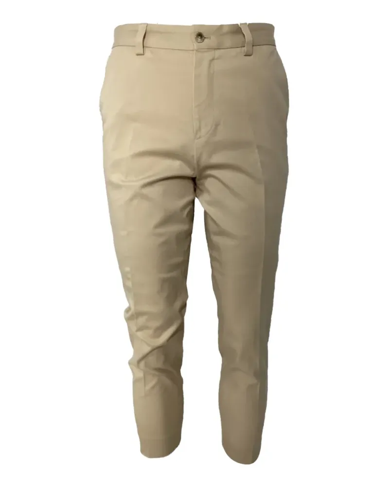 HUGO BOSS Hose mit Bügelfalten - Nude Nude