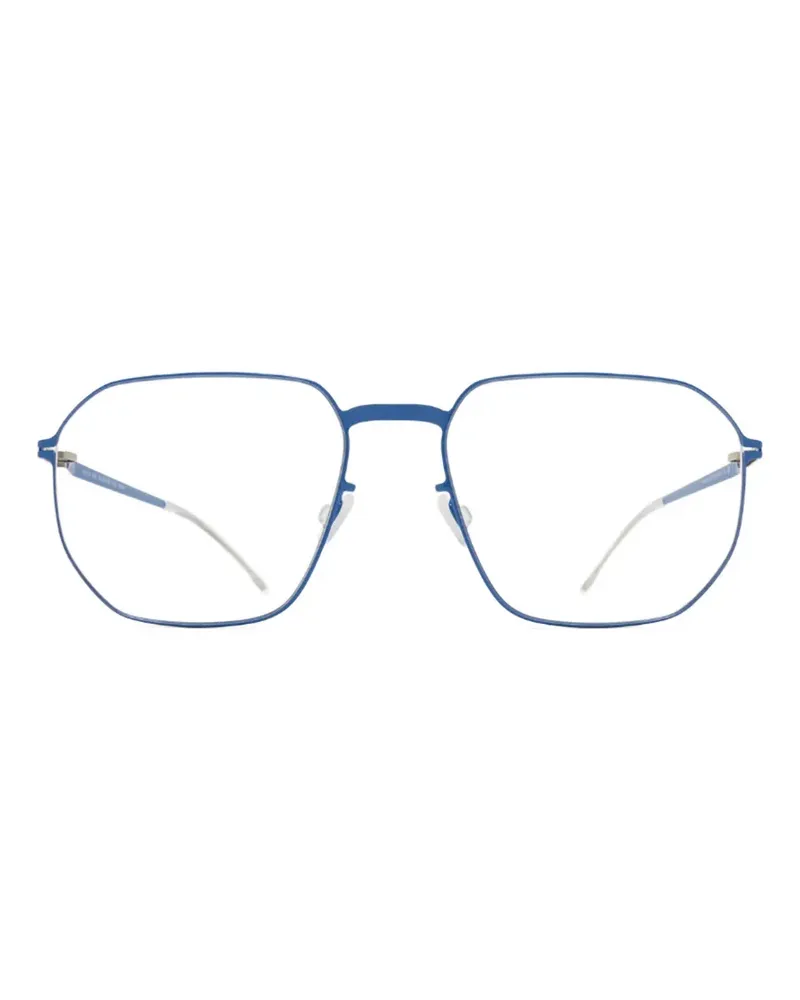 Mykita MIO geometric-frame glasses - Blau Blau
