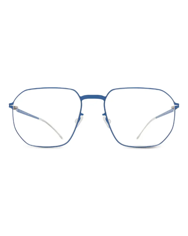 Mykita MIO geometric-frame glasses - Blau Blau