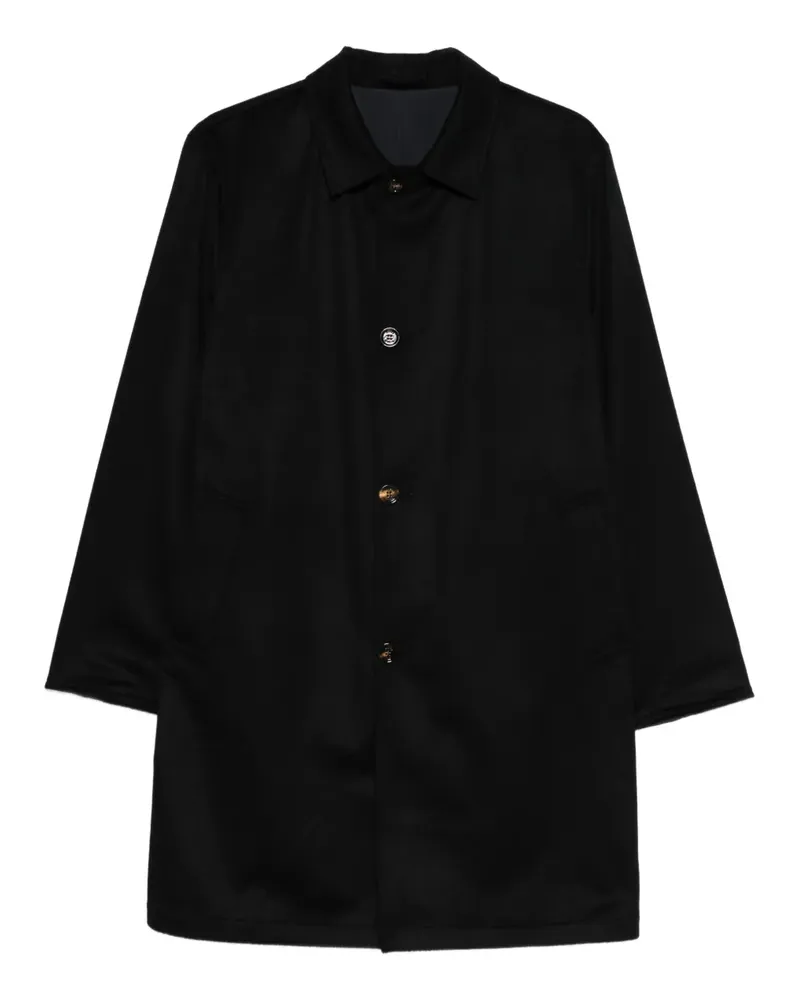 KIRED buttoned coat - Schwarz Schwarz