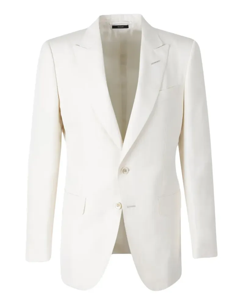 Tom Ford single-breasted blazer - Weiß Weiß