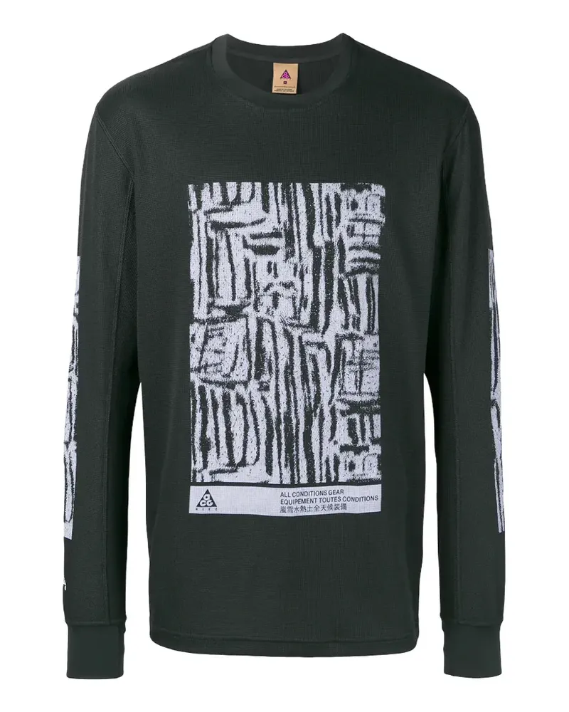 Nike ACG' Langarmshirt - Schwarz Schwarz