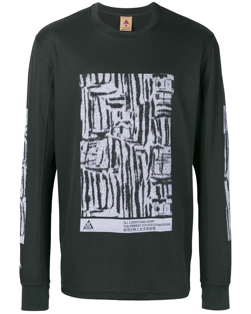 Nike ACG' Langarmshirt - Schwarz Schwarz