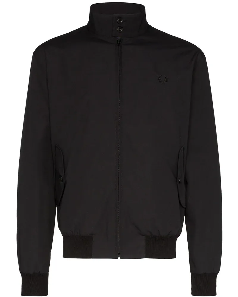 Fred Perry Harrington' Bomberjacke - Schwarz Schwarz