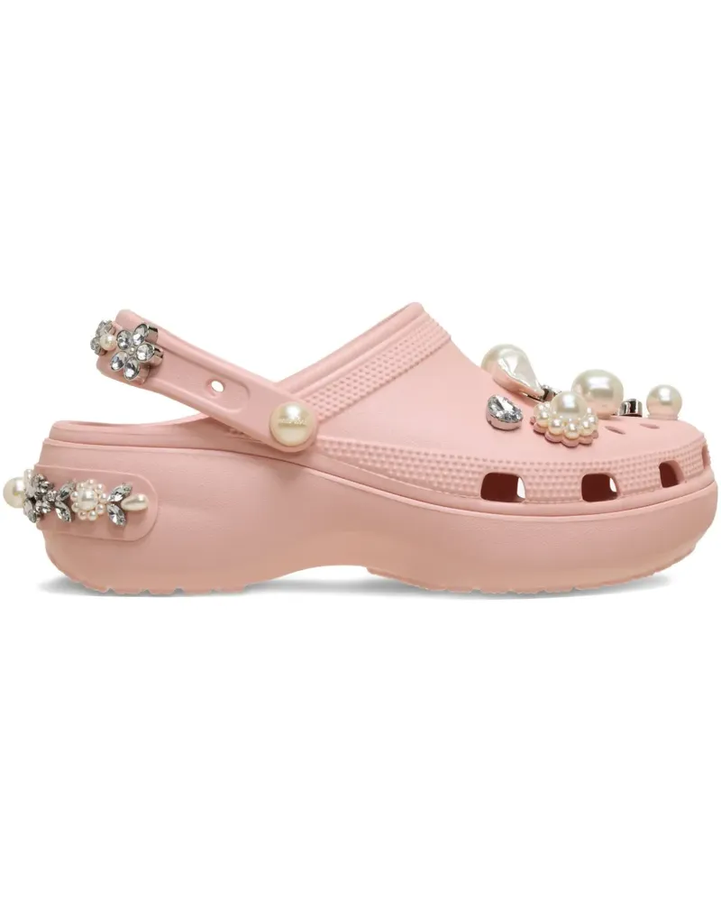 Crocs x Simone Rocha Clogs mit Perlen - Rosa Rosa