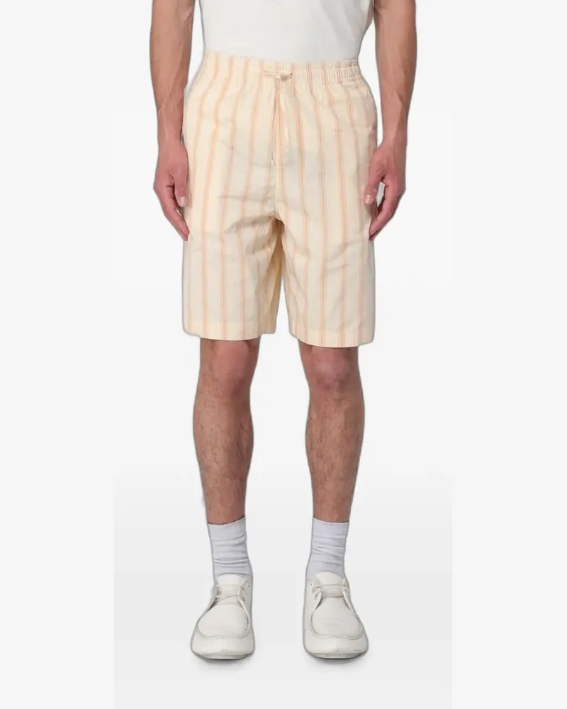 Lacoste striped cotton shorts - Nude Nude