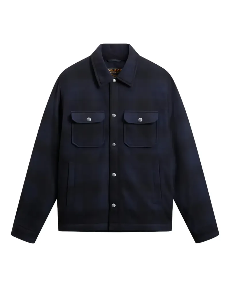 Woolrich Alaskan Hemdjacke - Blau Blau