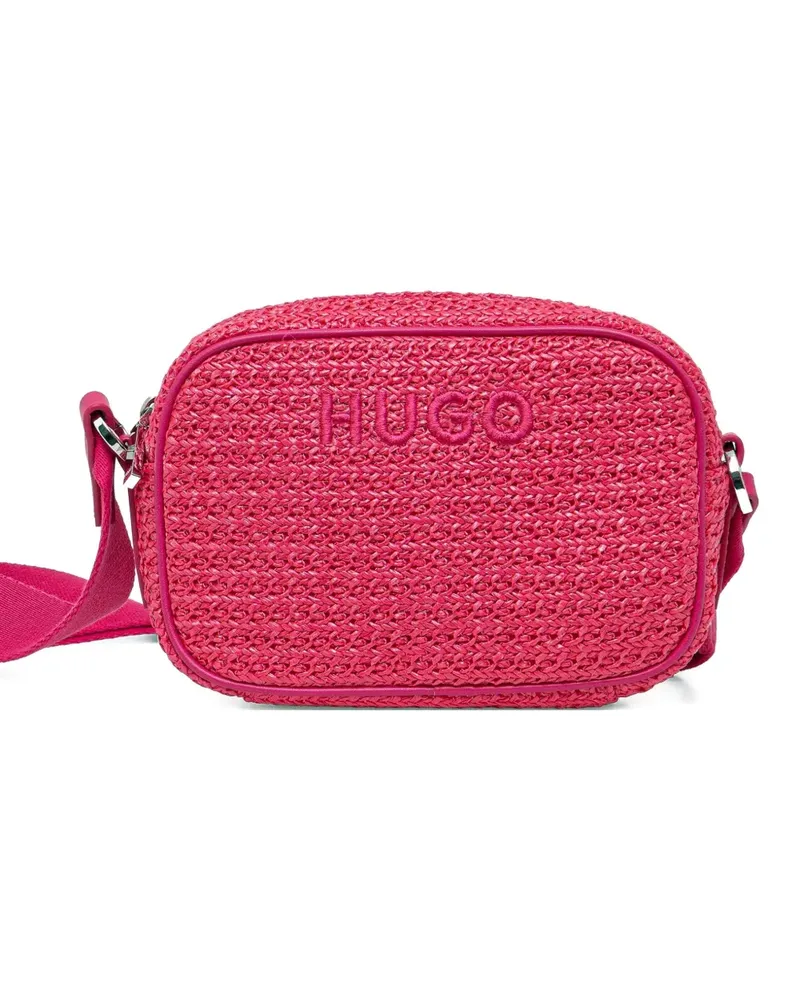 HUGO BOSS Gewebte Bel Umhängetasche - Rosa Rosa