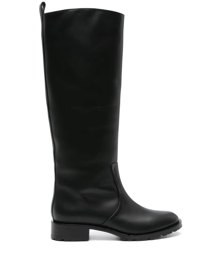 Scarosso Kniehohe Sofia Stiefel - Schwarz Schwarz