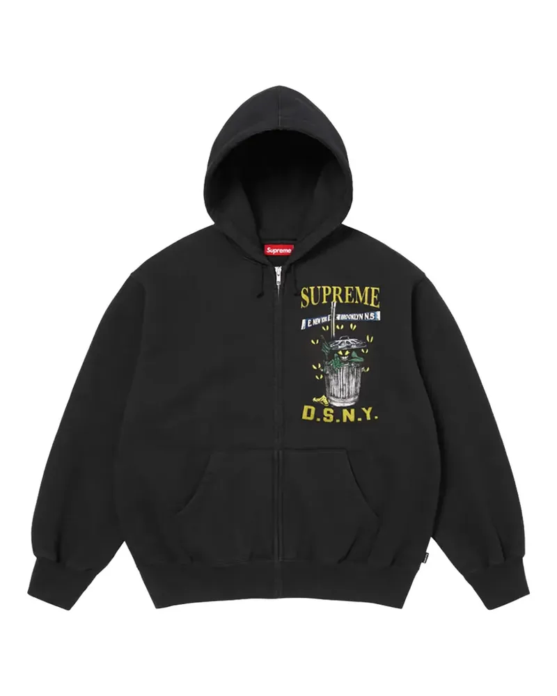 Supreme Being x DSNY Kapuzenjacke - Schwarz Schwarz