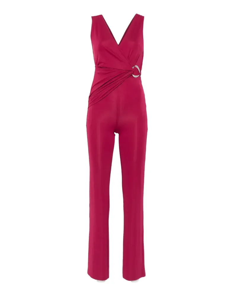 Patrizia Pepe ring-detail jumpsuit - Rot Rot