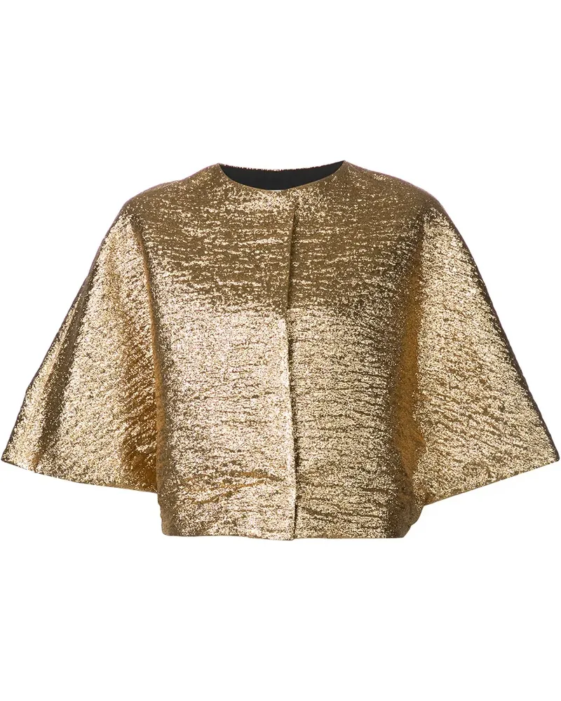 Lanvin Top mit weiten Ärmeln und Metallic-Effekt Metallic