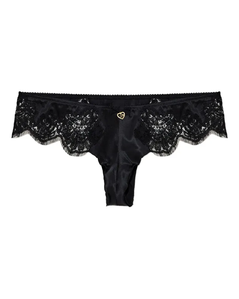 Dsquared2 Slip mit Spitze - Schwarz Schwarz
