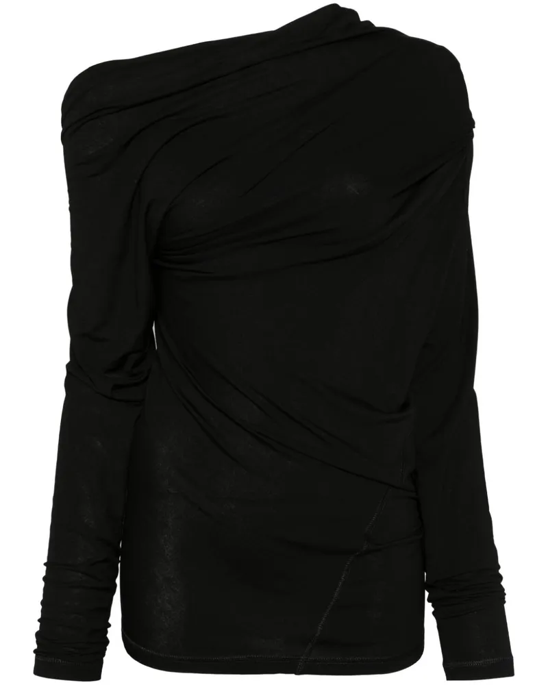 Helmut Lang Wind Oberteil - Schwarz Schwarz
