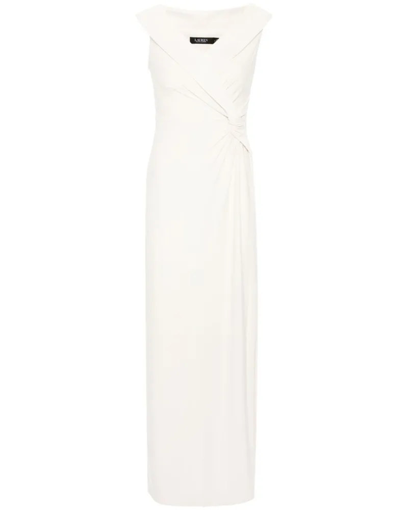 Ralph Lauren Cady-Maxikleid mit Knotendetail - Nude Nude