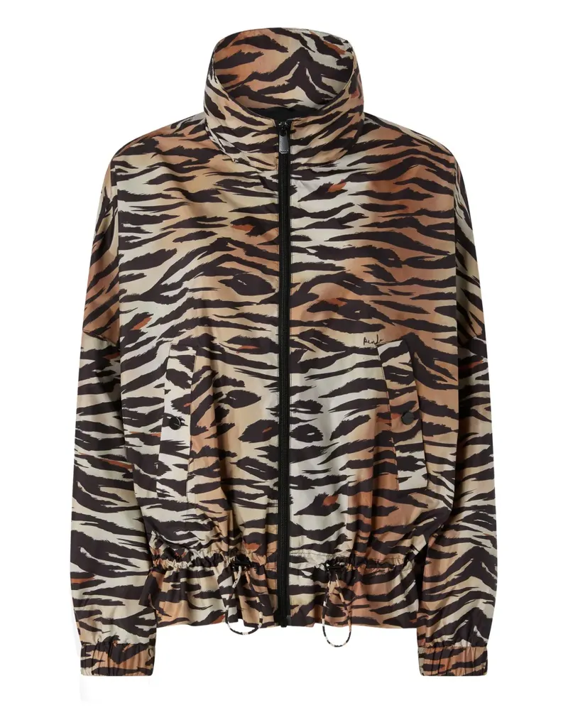 Pinko tiger-print jacket - Braun Braun
