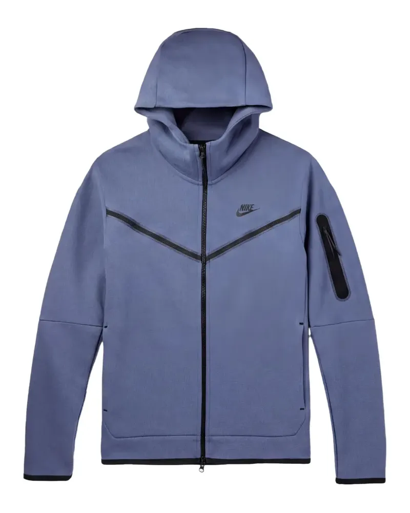 Nike Kapuzenjacke mit Reißverschluss - Blau Blau
