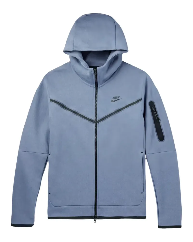 Nike Kapuzenjacke mit Reißverschluss - Blau Blau