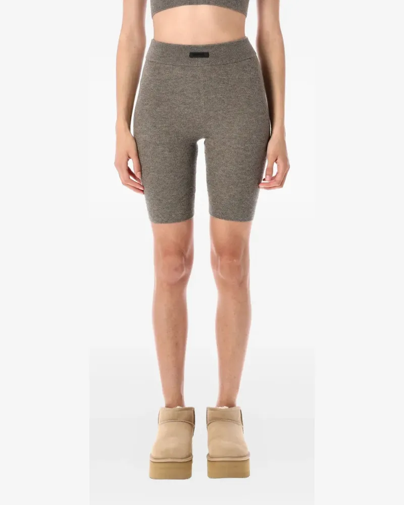 Fear of God Gerippte Shorts - Nude Nude