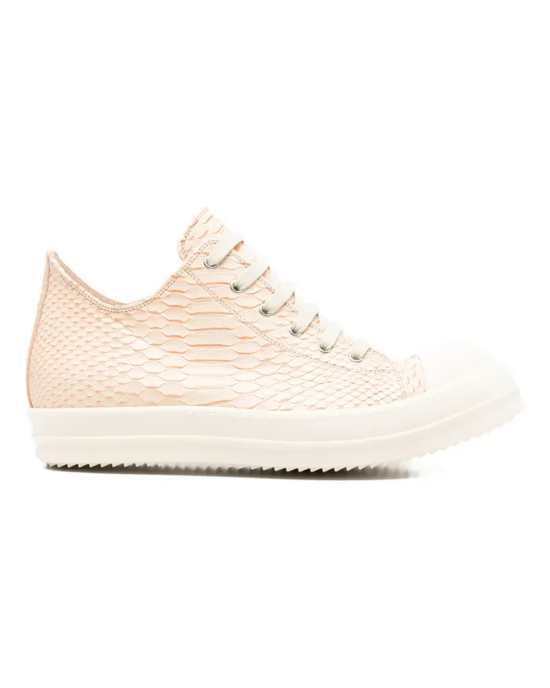 Rick Owens textured sneakers - Nude Nude