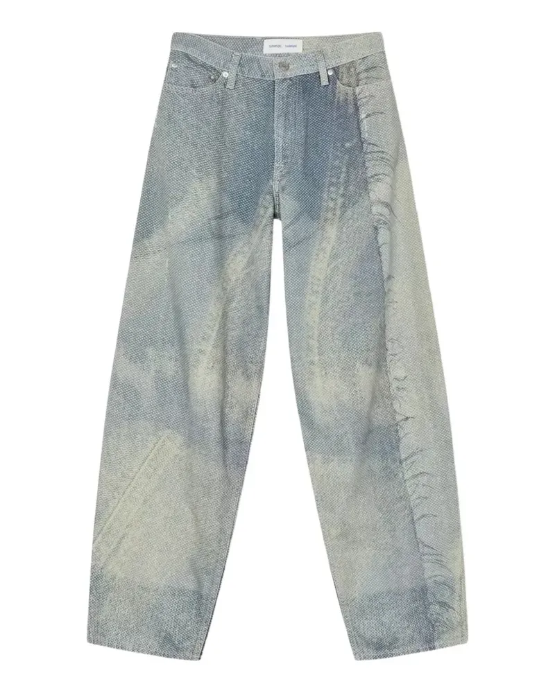Samsøe & Samsøe textured jeans - Blau Blau
