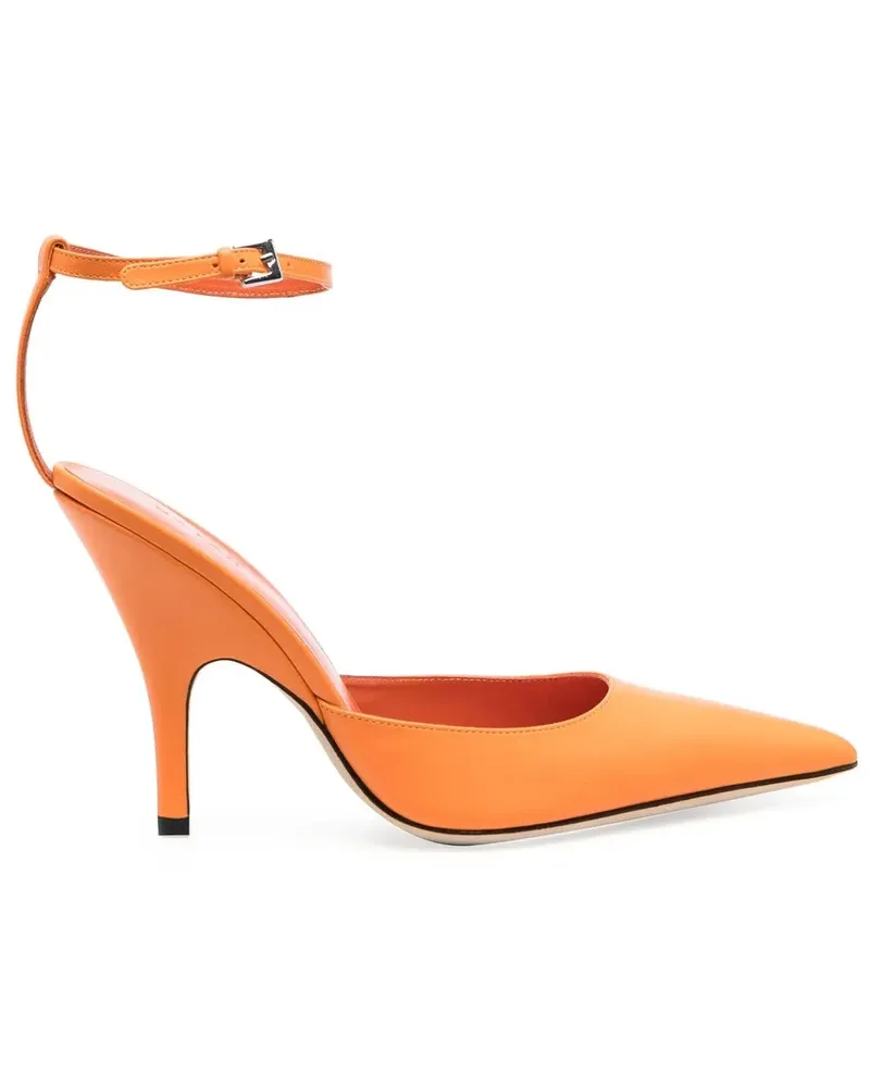 by FAR Pumps mit Knöchelriemen 70mm - Orange Orange