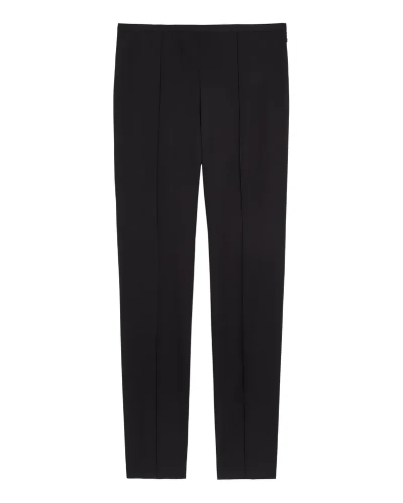 Another Tomorrow Hose mit Kontrasteinsätzen - Schwarz Schwarz