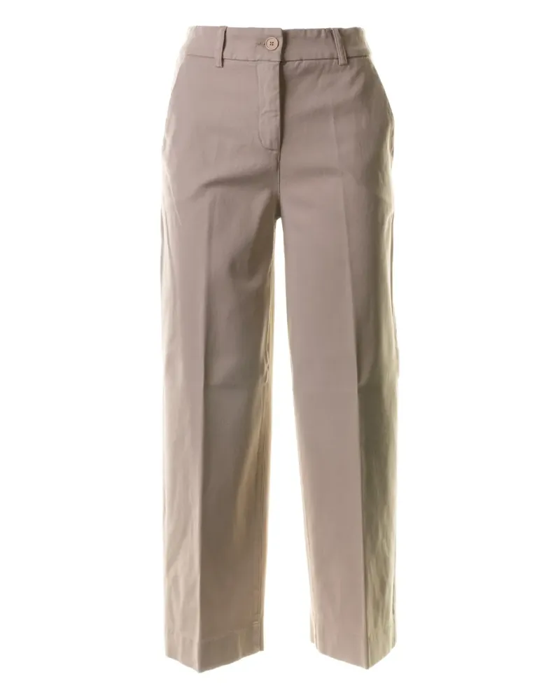 VIA MASINI 80 button trousers - Nude Nude
