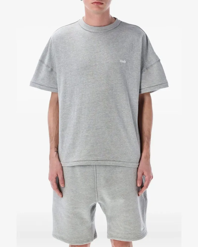 RHUDE T-Shirt aus Jersey - Grau Grau