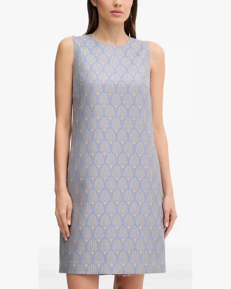 JOOP! Debbie patterned mini dress - Blau Blau