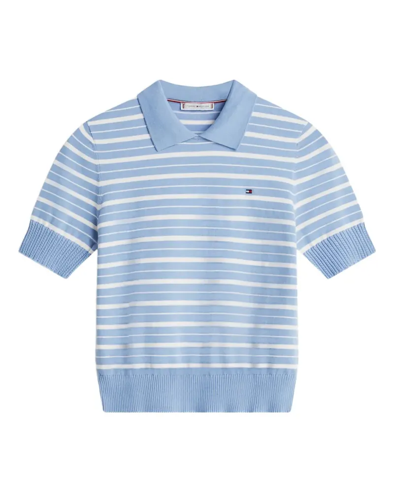 Tommy Hilfiger Gestreiftes Oberteil - Blau Blau