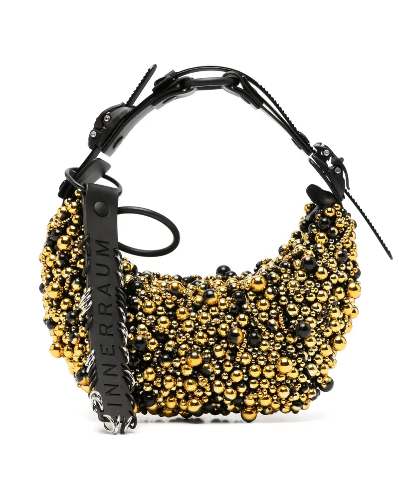 Innerraum beaded shoulder bag - Gold Gold