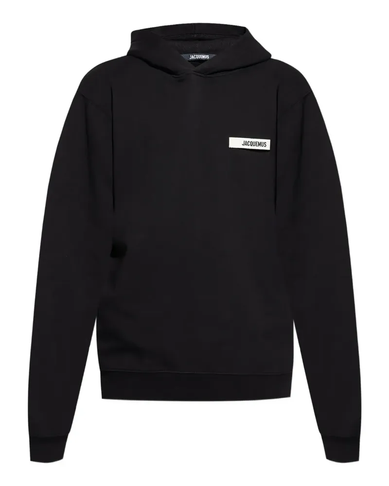 Jacquemus Klassischer Hoodie - Schwarz Schwarz