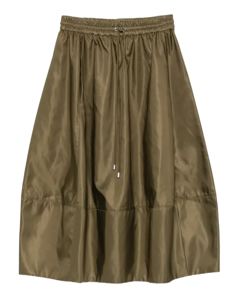 Cinq à Sept drawstring gathered skirt - Grün Grün