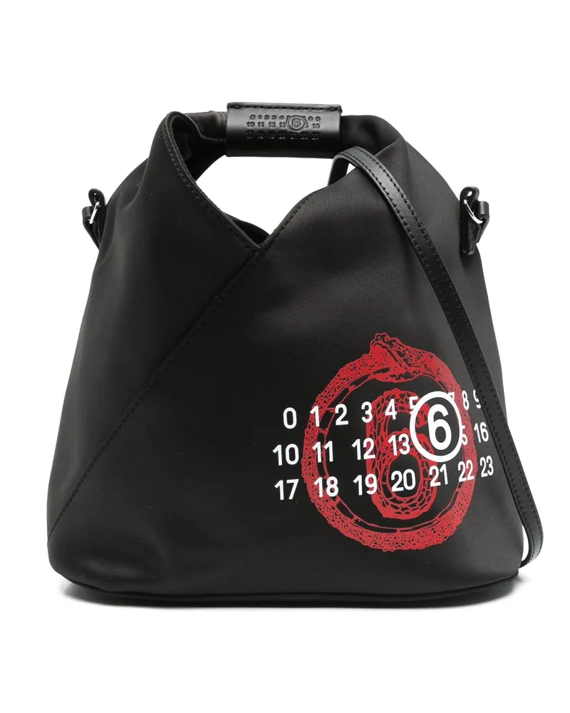 Maison Margiela Year of the Snake Japanese Umhängetasche - Schwarz Schwarz