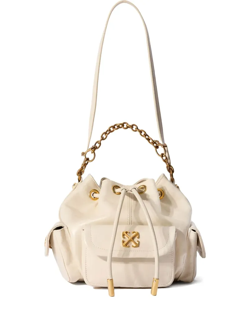 OFF-WHITE Dumbo.B bucket bag - Nude Nude